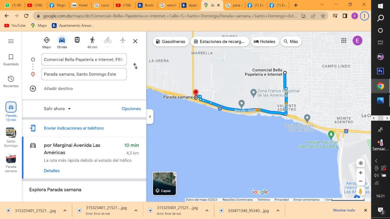 Apartamento Amueblado Caribe, Santo Domingo A 10 Minutos Del Aeropuerto Internacional De Las Americas מראה חיצוני תמונה